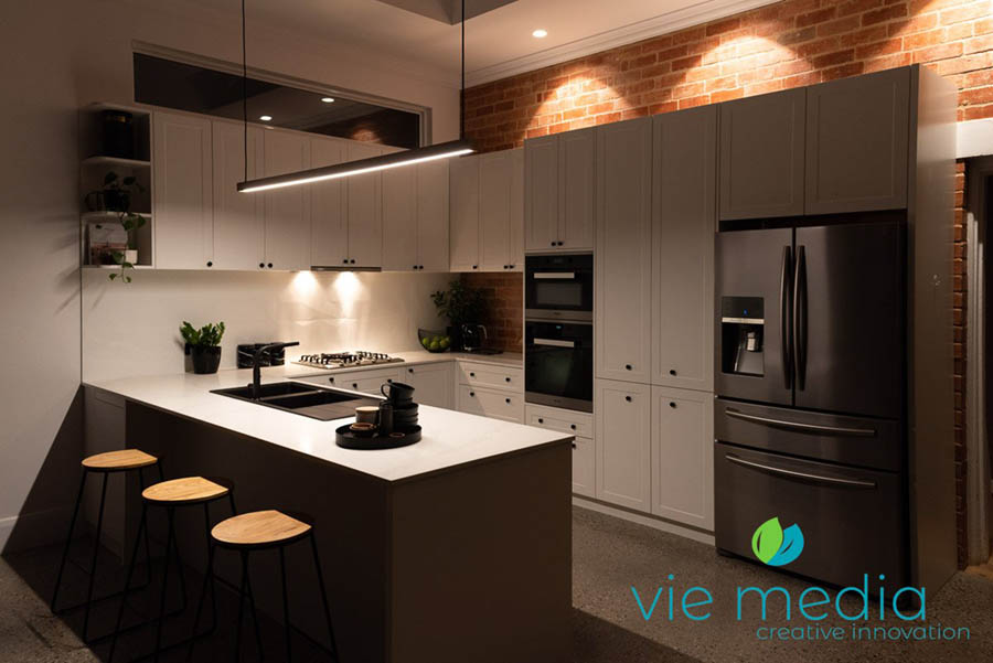 Magazine photoshoot covering the topic of property styling, Albury, NSW, Australia